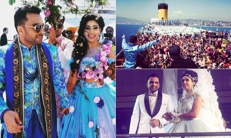 Cuatro Dias De Crucero Tres Fiestas Y Mas De Mil Invitados La Ultima Boda Faraonica