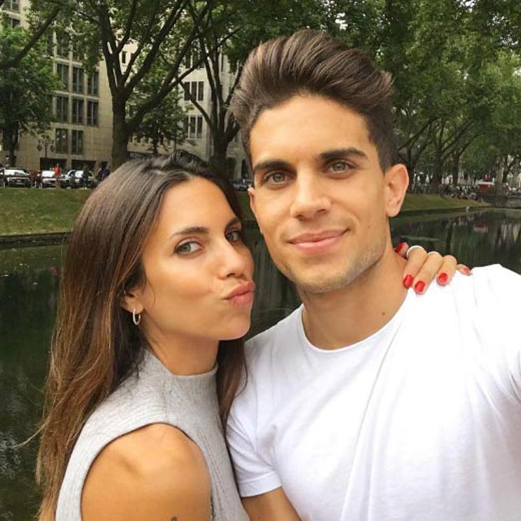 Inesperado golpe para Melissa Jiménez y Marc Bartra a dos meses de su boda