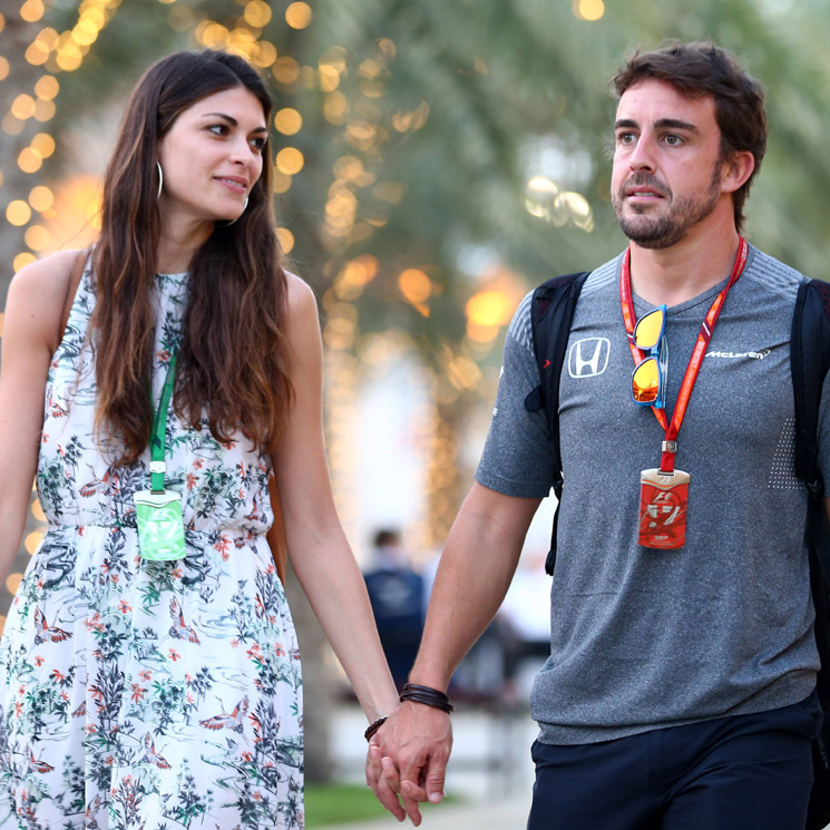 ¡Besos y más besos! Fernando Alonso se pone romántico con Linda Morselli