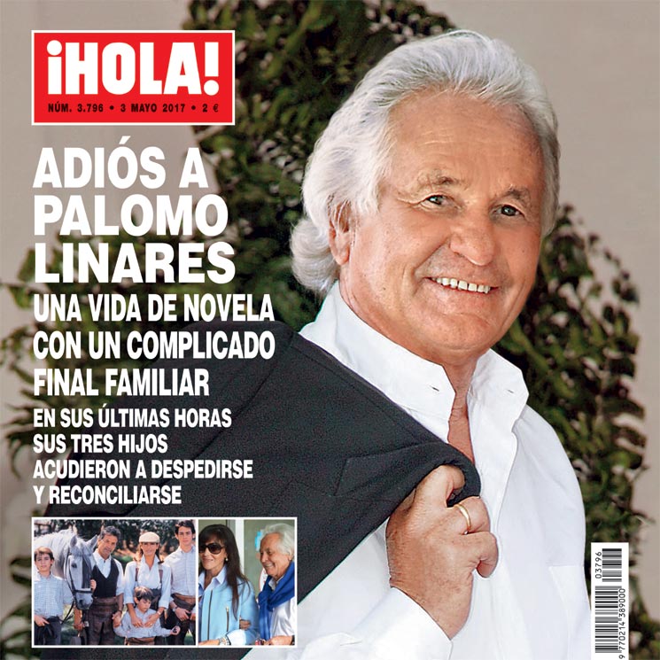 En ¡HOLA!, adiós a Palomo Linares: en sus últimas horas sus tres hijos acudieron a despedirse y reconciliarse