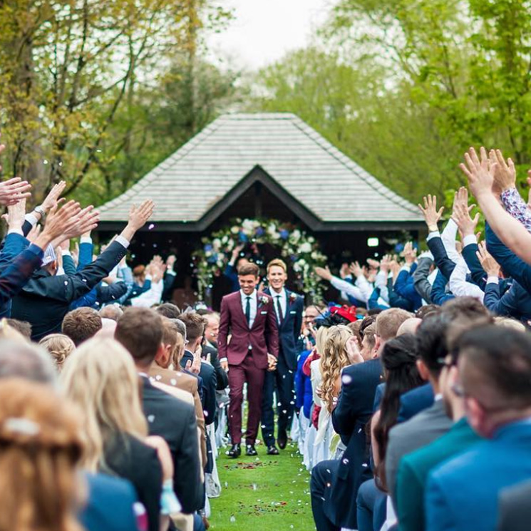 Así fue el 'sí, quiero' del olímpico Tom Daley y el guionista Dustin Lance Black