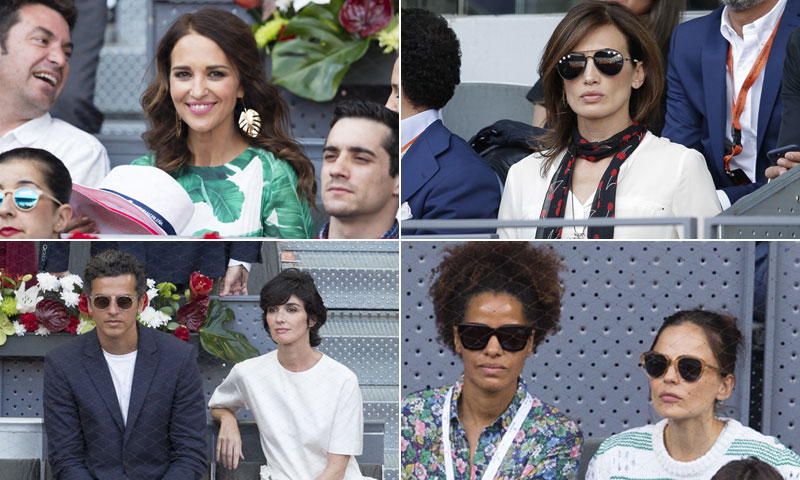 Paula Echevarría, Nieves Álvarez, Paz Vega... apoyan a Nadal en su victoria en Madrid