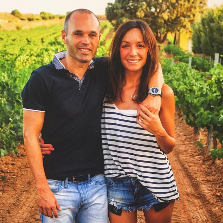 Andrés Iniesta y Anna Ortiz, padres por tercera vez de una niña