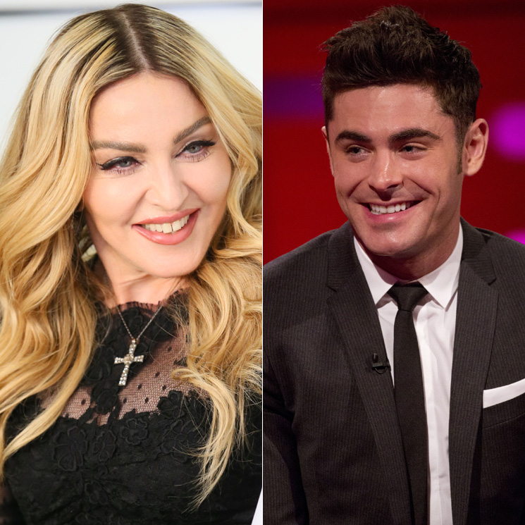 ¿Pasó algo entre Zac Efron y Madonna?