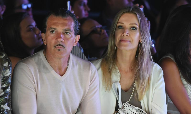 Antonio Banderas y Nicole Kimpel