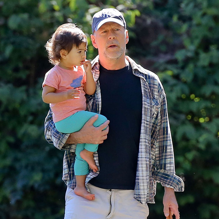 Bruce Willis, un padrazo entregado a sus hijas