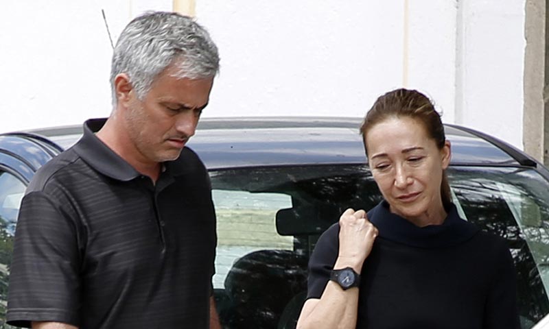 José Mourinho y su mujer Matilde Faria