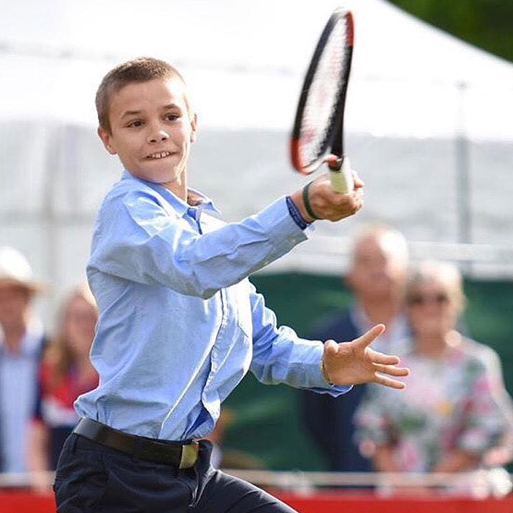 Romeo Beckham, el nuevo alumno de Rafa Nadal 