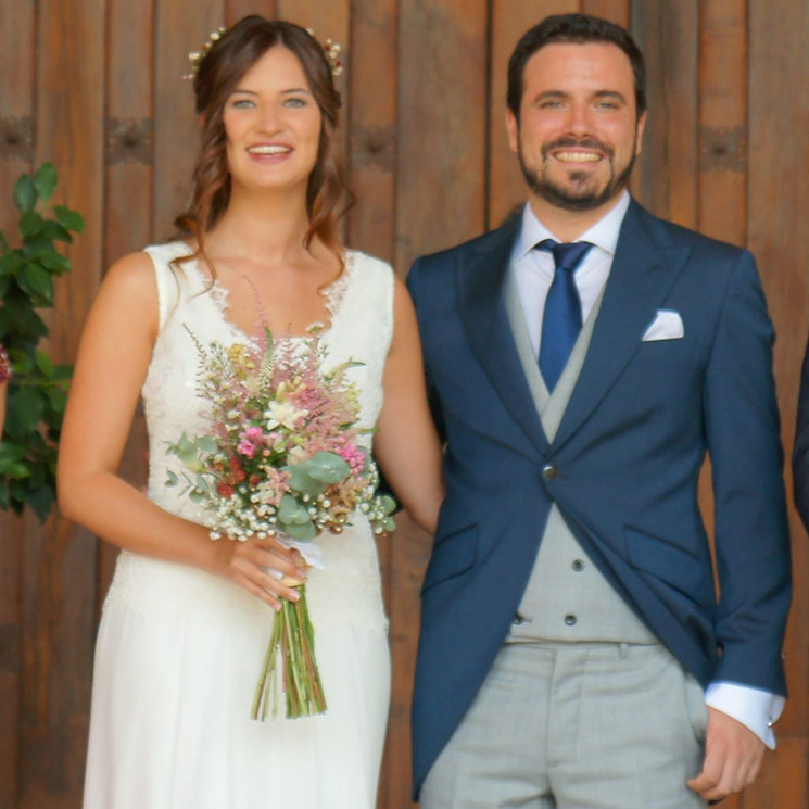 La boda entre viñedos riojanos de Alberto Garzón y Anna Ruiz 