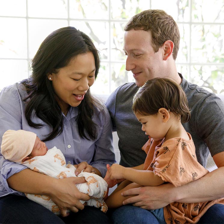 La tierna carta que Mark Zuckerberg dedica a su segunda 