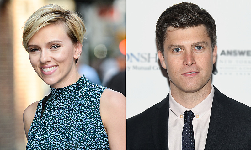 Scarlett Johansson y Colin Jost dan un paso más en su relación