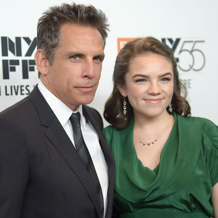 Ben Stiller presume de hija en la alfombra roja