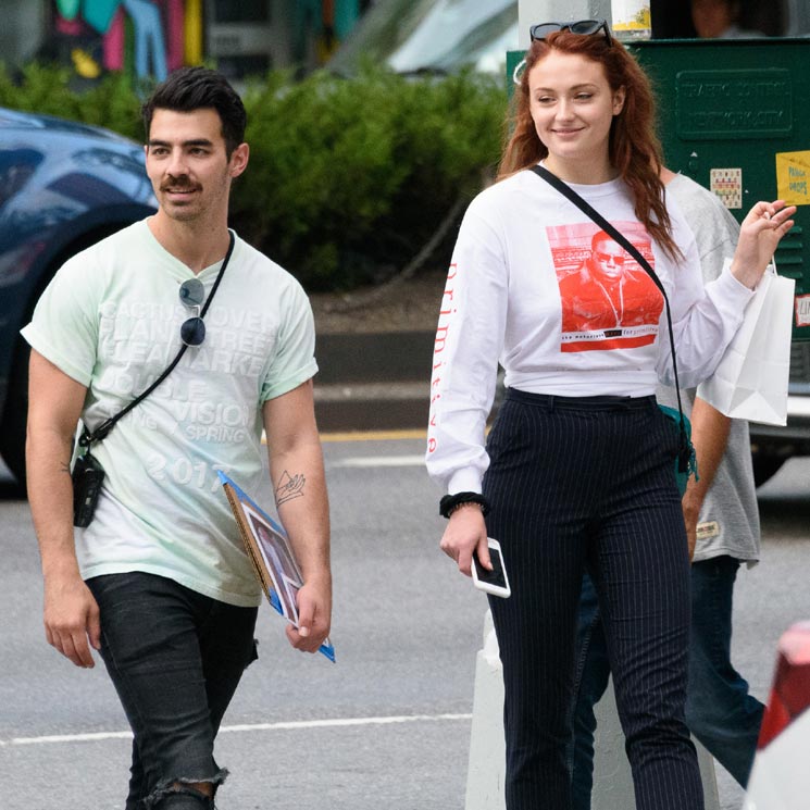 Joe Jonas y Sophie Turner celebran su compromiso en Madrid