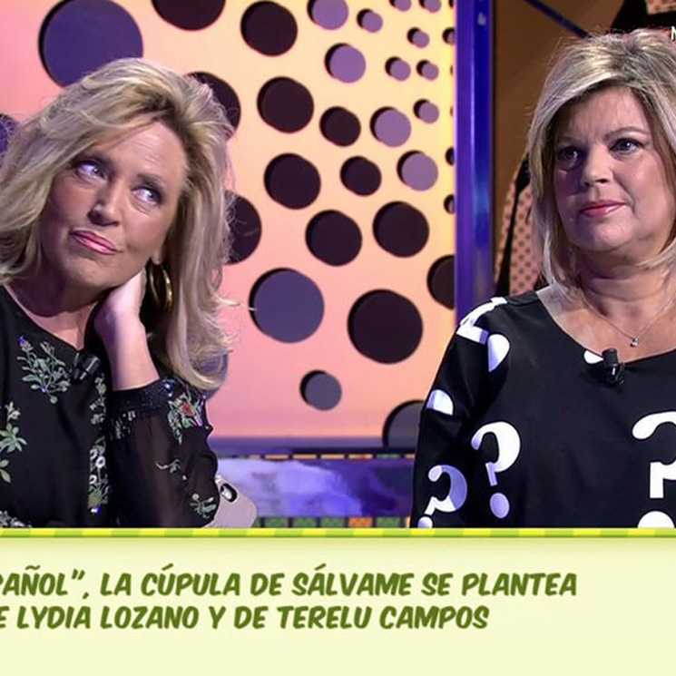La reacción de Terelu Campos y Lydia Lozano a los rumores de un posible despido