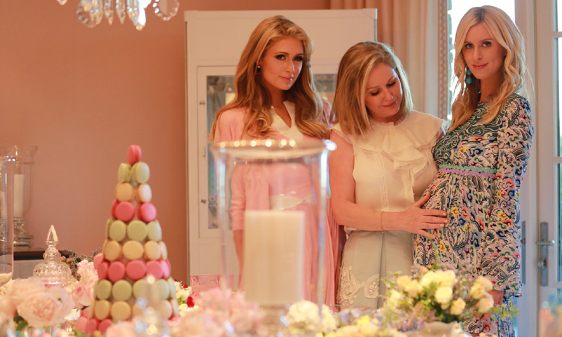 Paris Hilton organiza a su hermana Nicky una dulce 'baby shower'