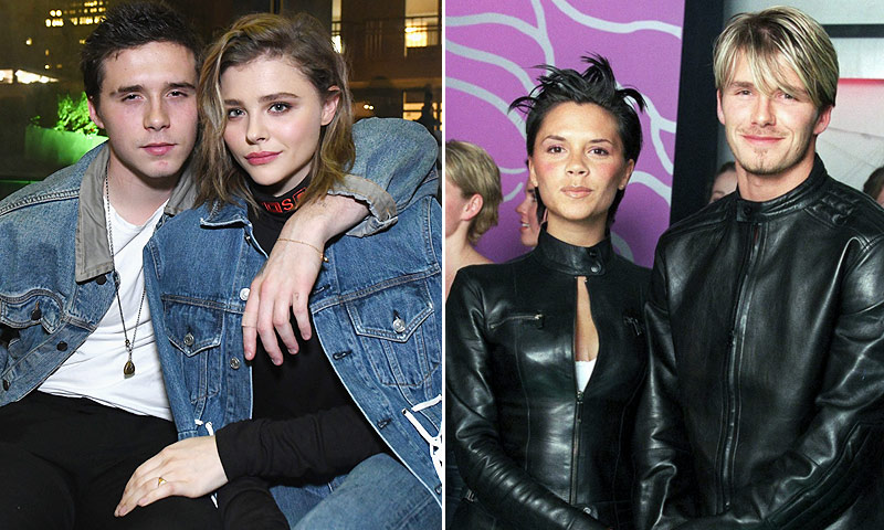 Brooklyn y su novia, Chloë Moretz, ya son los nuevos Beckham