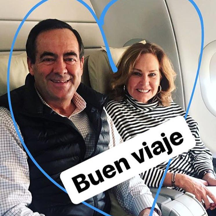 José Bono y su exmujer Ana Rodríguez, juntos en un viaje muy familiar 