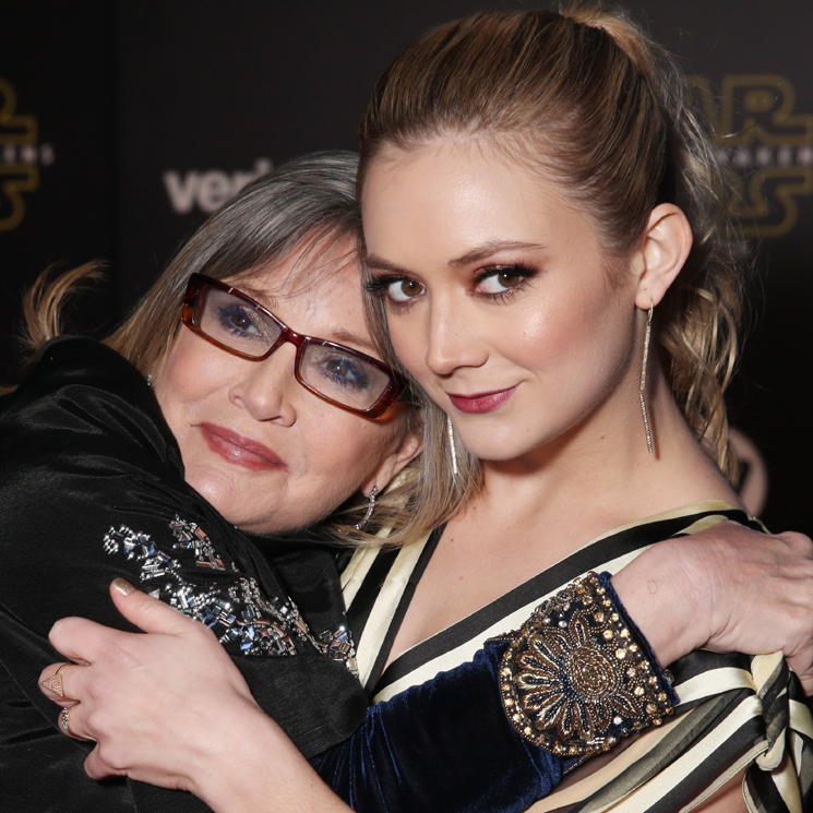 Billie Lourd y los detalles con los que ha homenajeado a su madre, Carrie Fisher