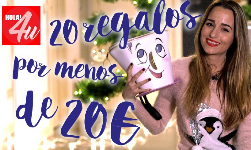 20 regalos por menos de 20 euros, con Sylvia Salas en HOLA!4u