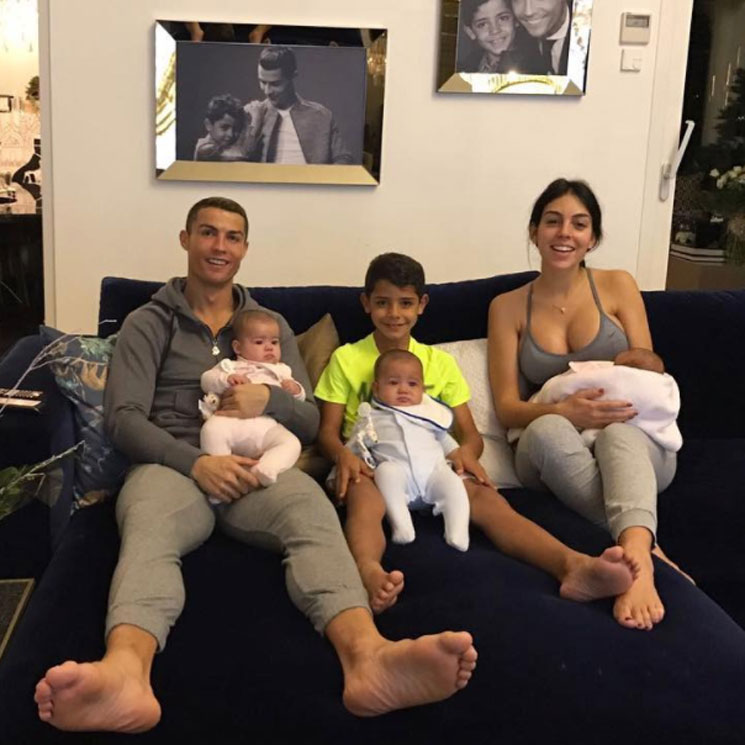 Las Navidades de Cristiano Ronaldo y Georgina Rodríguez con su numerosa familia