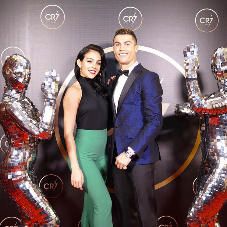 Georgina Rodríguez y su impresionante figura en la gran noche de Cristiano Ronaldo 