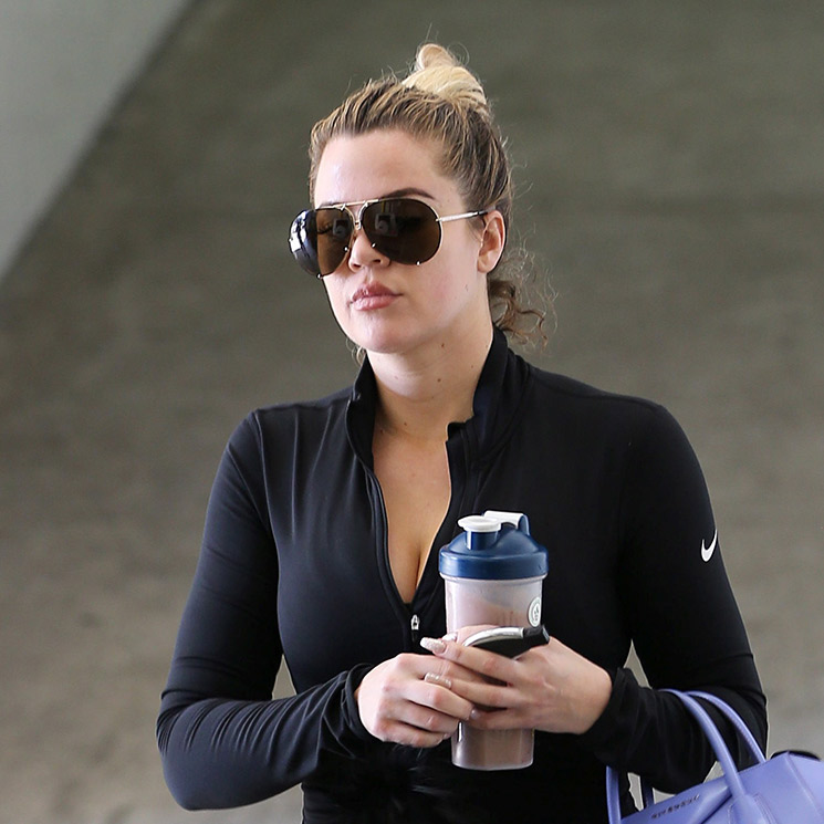 Khloé Kardashian hace oídos sordos a las críticas por su duro entrenamiento premamá