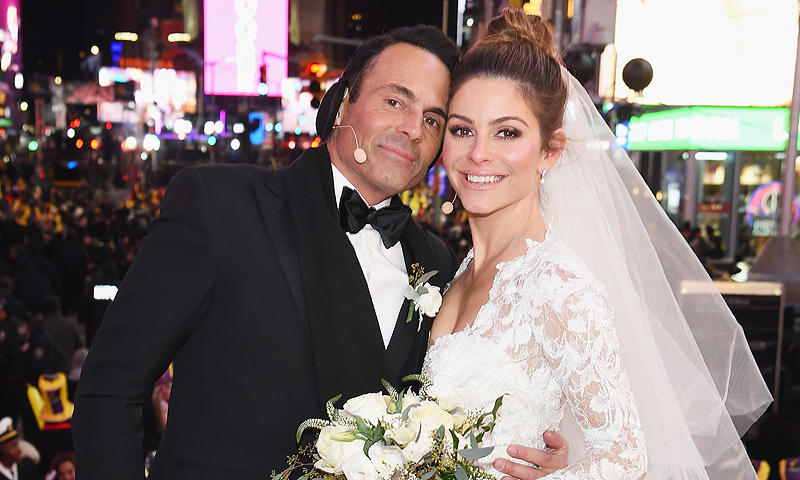 Maria Menounos boda Times Square