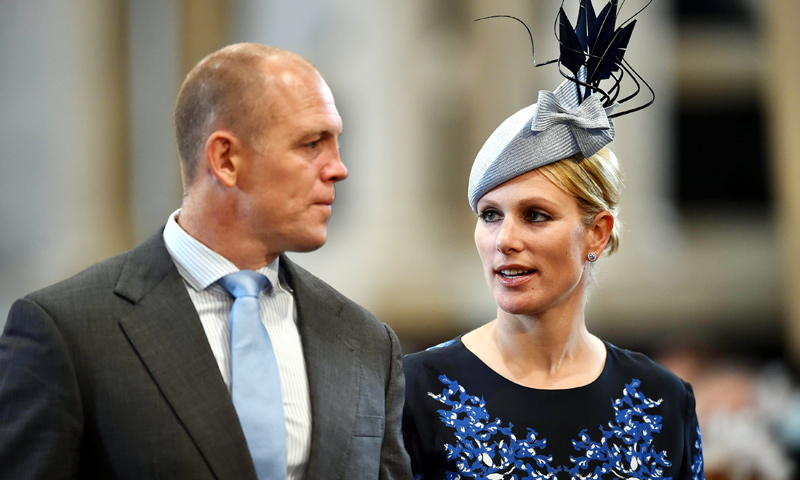 Zara Phillips y Mike Tindall esperando su segundo hijo