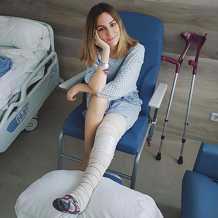 Edurne empieza el año en el hospital ¿qué le ha pasado?  