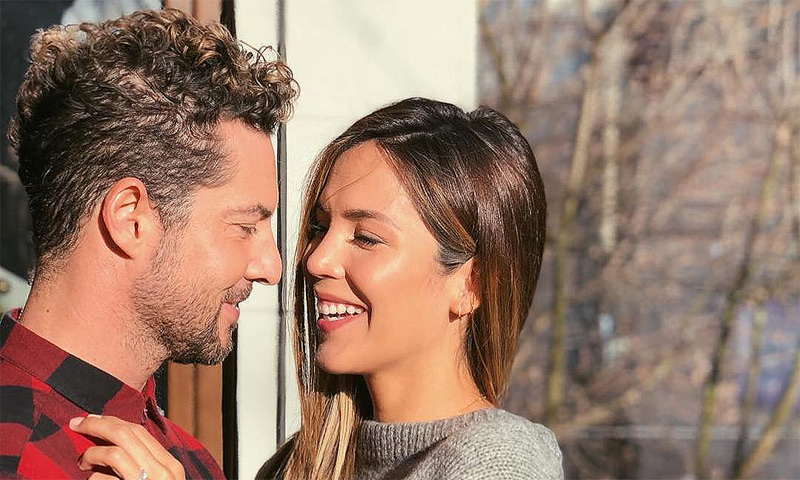 David Bisbal y Rosanna Zanetti