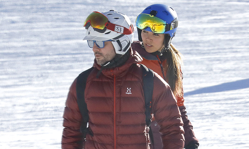 David Bisbal y Rosanna Zanetti, ¡la pareja que esquía unida, permanece unida!