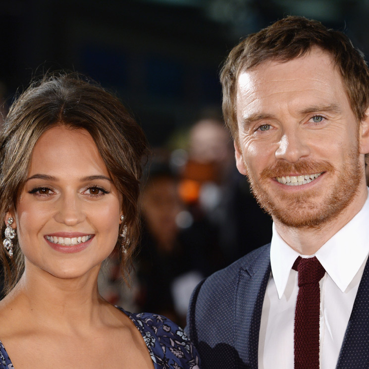 Alicia Vikander habla por primera vez de su matrimonio con Michael Fassbender: 'Soy más feliz que nunca'