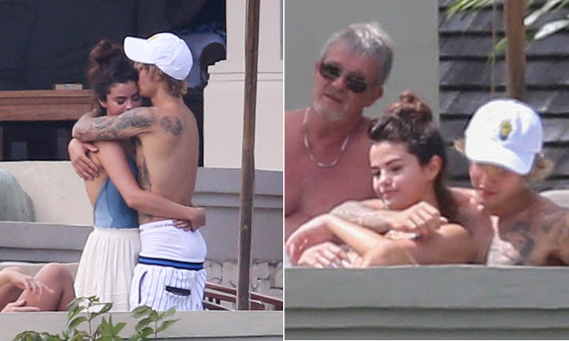 Selena Gomez y Justin Bieber, amor en Jamaica