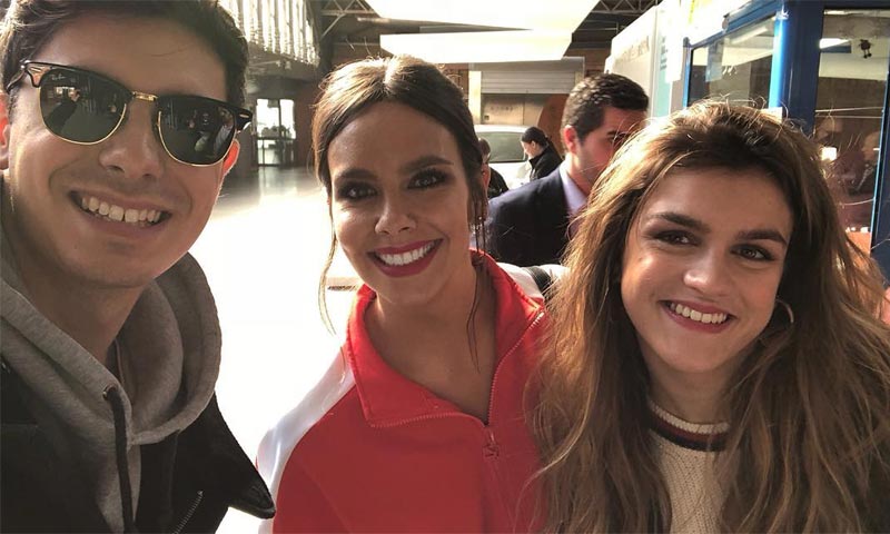 Cristina Pedroche, Pablo López... todos quieren una foto con Alfred y Amaia, de OT