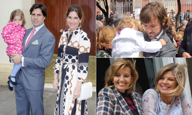 FOTOGALERÍA: Francisco Rivera y Lourdes Montes, la familia Campos, Rosauro Varo... devotos de la Semana Santa