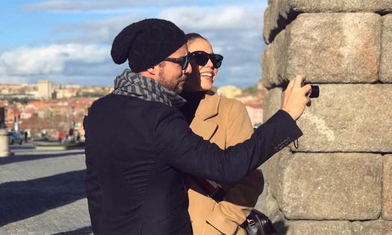 David Bisbal y Rosanna Zanetti