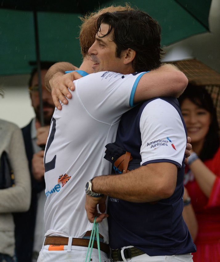 Harry de Inglaterra y Nacho Figueras