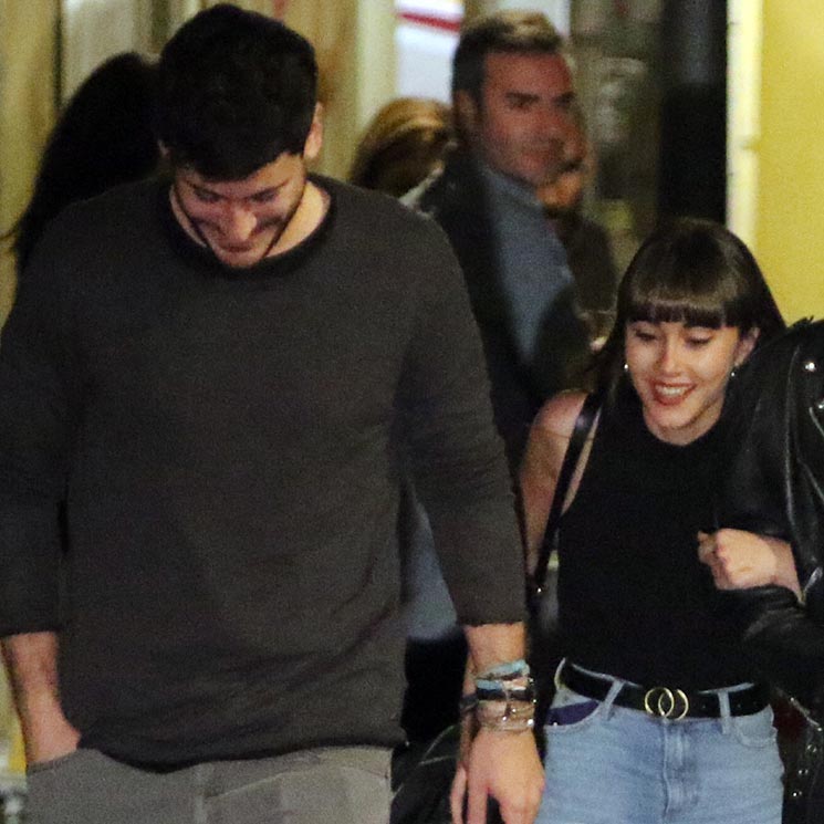 Aitana y Cepeda, juntos tras las duras palabras de Vicente, con quien se rumorea ha roto la catalana