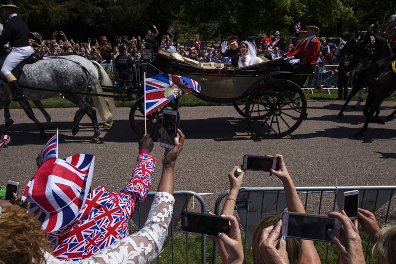 Recorrido de Harry y Meghan tras su boda