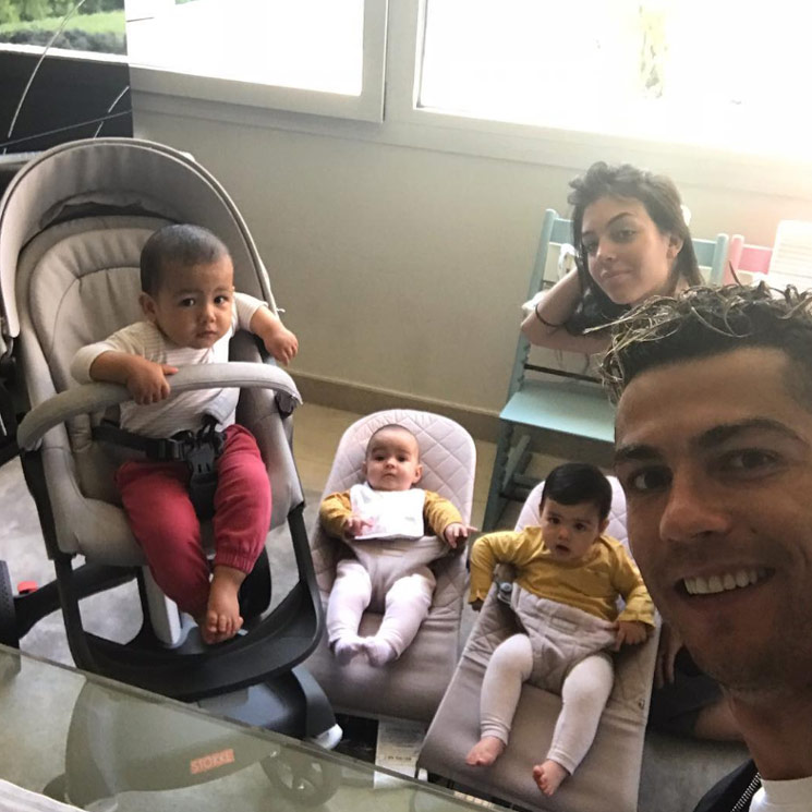 ¡Para comérselos! Así de grandes están los niños de Cristiano Ronaldo y Georgina Rodríguez