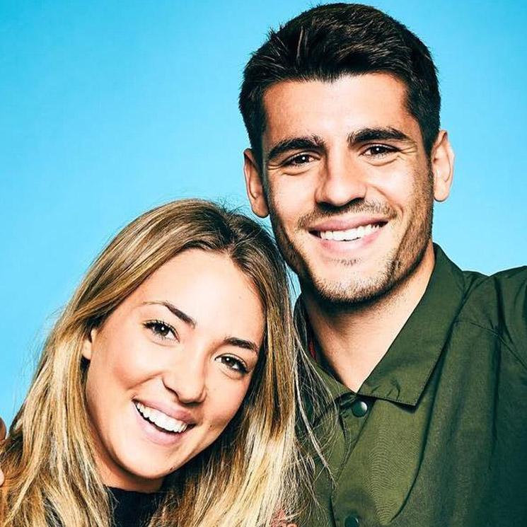 Alvaro Morata y Alice Campello revelan el nombre de sus mellizos