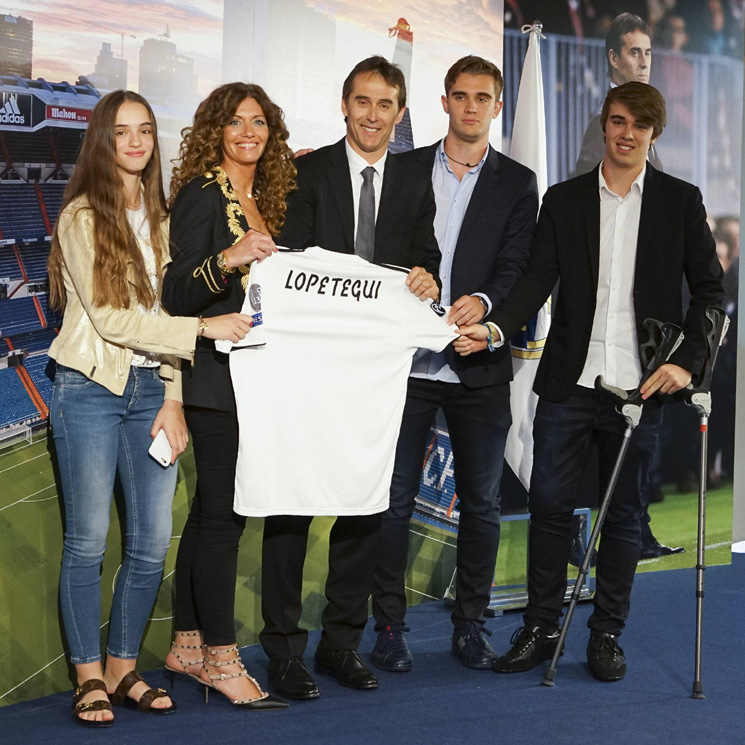 Julen Lopetegui, muy emocionado, asume su nuevo puesto en el Real Madrid