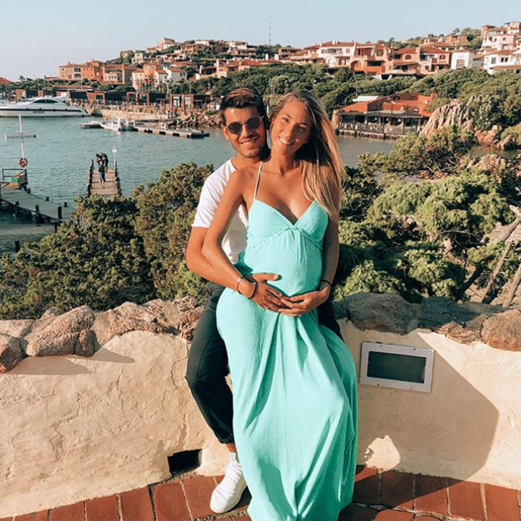 Álvaro Morata y Alice Campello celebran su aniversario de boda ante la inminente llegada de sus bebés