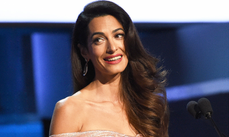 Amal Clooney habla de su experiencia como refugiada