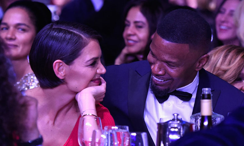 Katie Holmes y Jamie Foxx