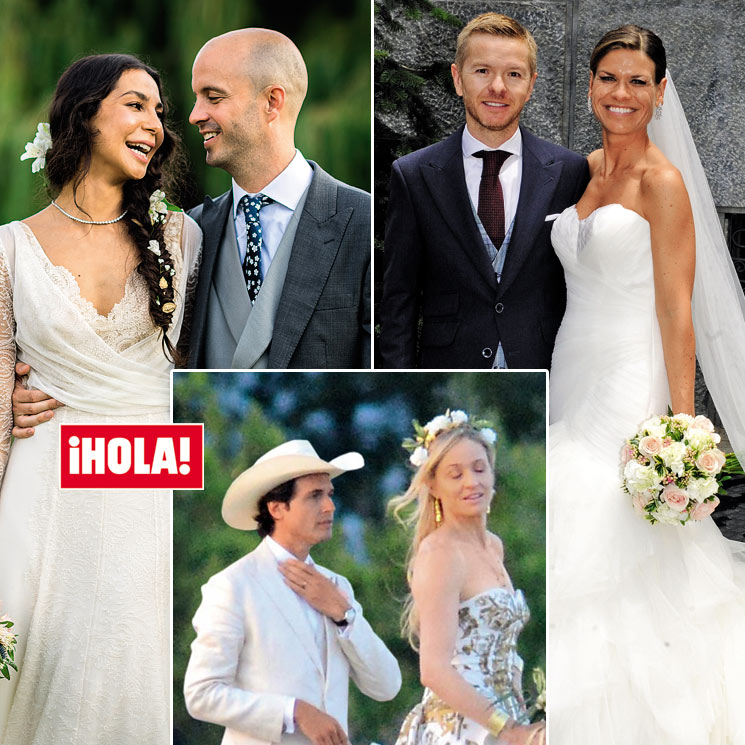 En ¡HOLA!, las bodas del verano: la famosa DJ Katy Sainz, el actor Julián González y el millonario Kimbal Musk