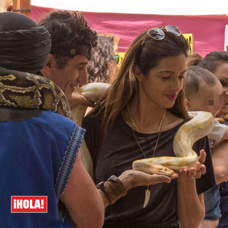 EXCLUSIVA: Sara Carbonero, la 'encantadora de serpientes' más valiente