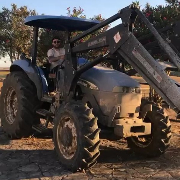 Kiko Rivera, nueva vida a bordo de…. ¡un tractor!