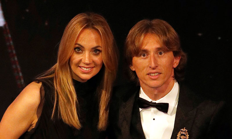 Vanja Bosnic y Luka Modric Premios The Best