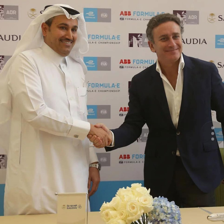 El español Alejandro Agag aterriza en Arabia Saudí y hace historia